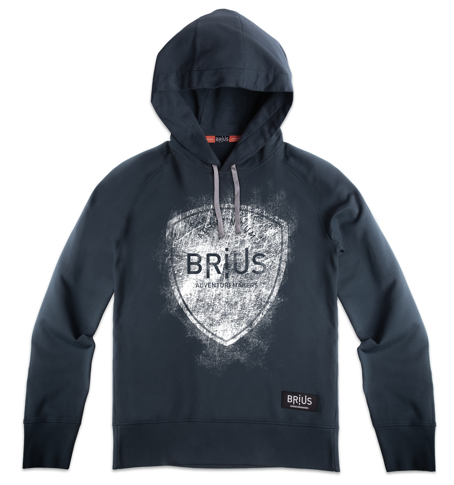 AD INFINITUM petrol blue hoodie