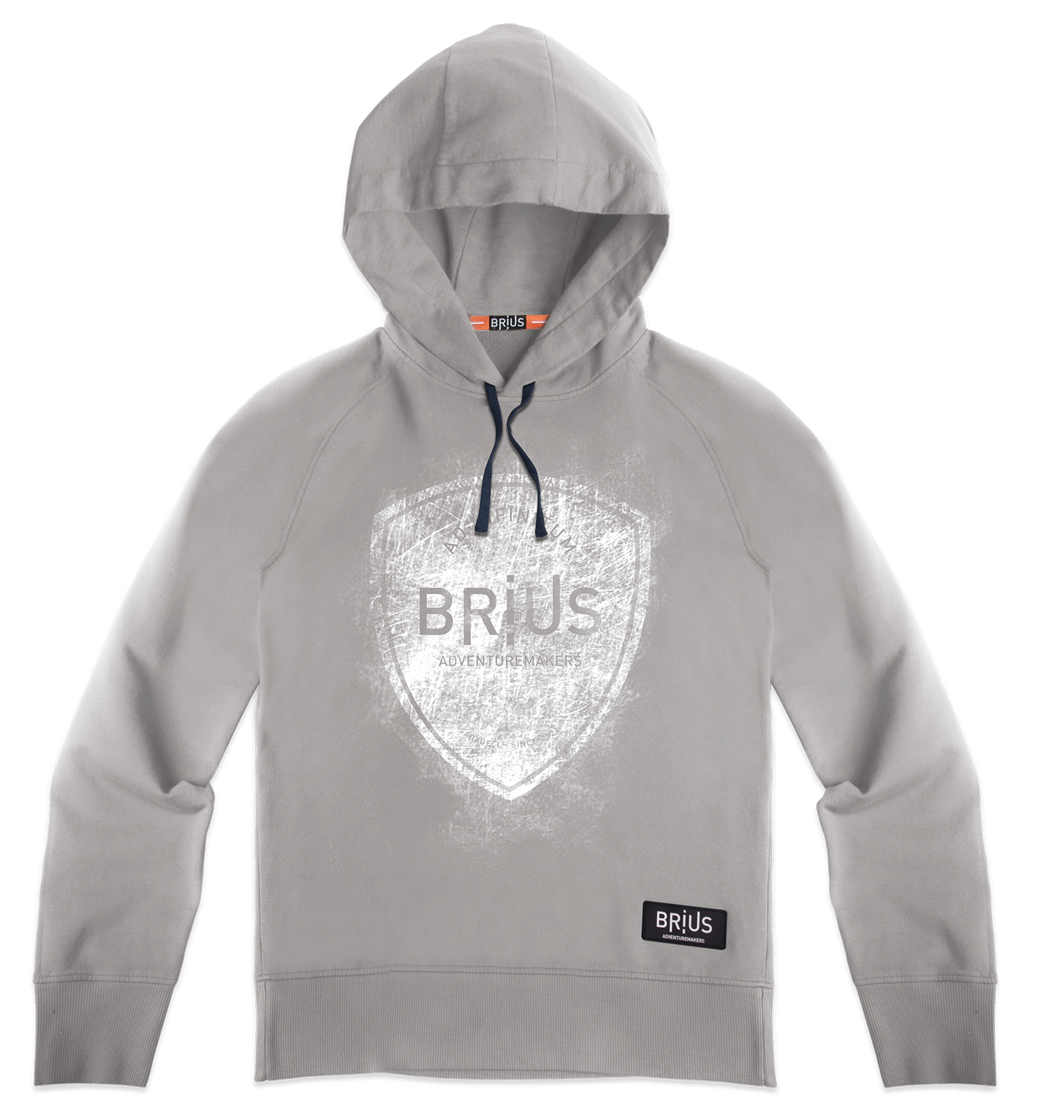 AD INFINITUM dolomite grey hoodie